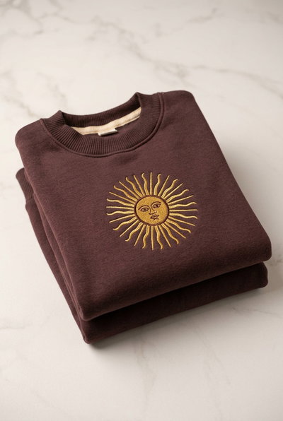 BUZO ARG FRIZADO KIDS BORDO LISO