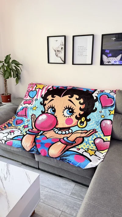 MANTA POLAR SOFT BETTY BOOP