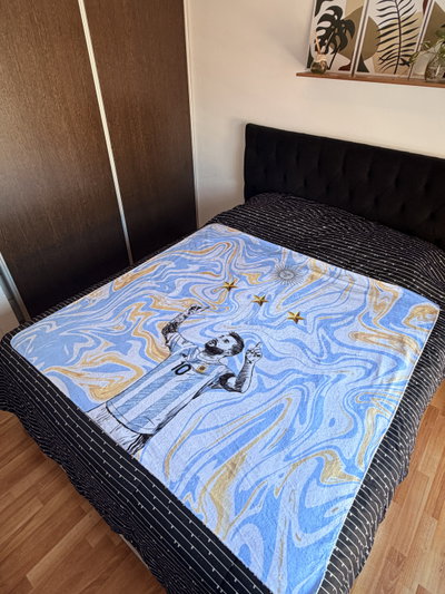 MANTA POLAR SOFT MESSI 3 ESTRELLAS