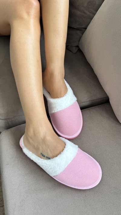 PREVENTA PANTUFLA TEXAS - ROSA -
