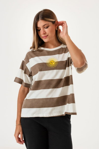 REMERA ARG BEIGE