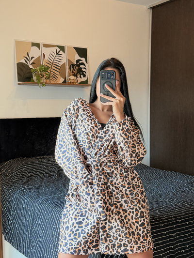 BATA STITCH ANIMAL PRINT - TOALLA - 