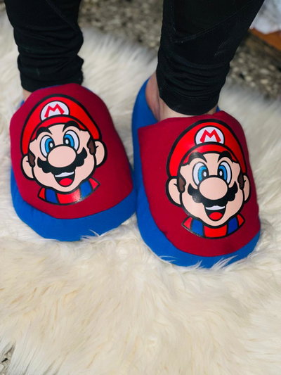 PANTUFLON TEEN MARIO BROSS 