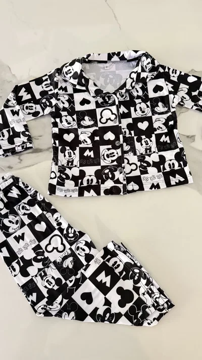 CAMISEROS MICKEY CUADROS- KIDS - 