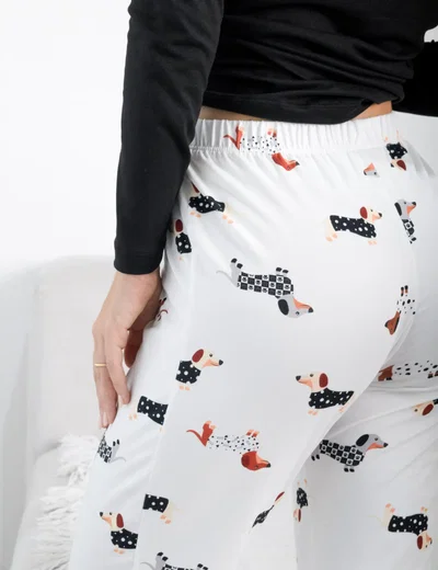 PANTALON MODAL SOFT - PERRO SALCHICHA -