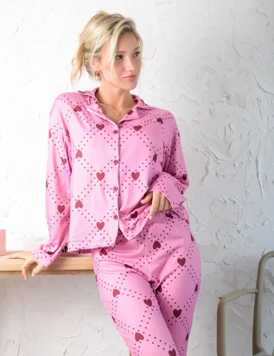 CAMISERO LARGO FRIDA - MODAL SOFT- 