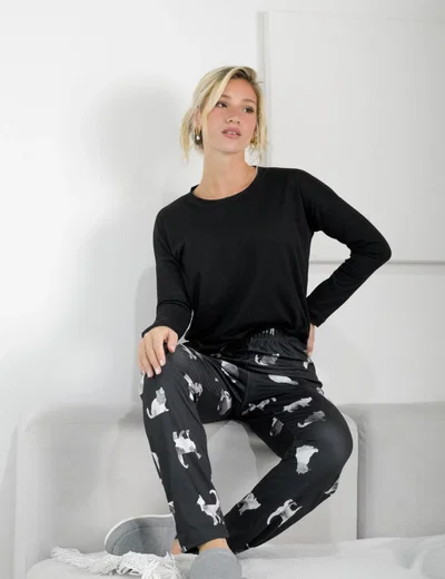 PANTALON MODAL SOFT - GATITOS -