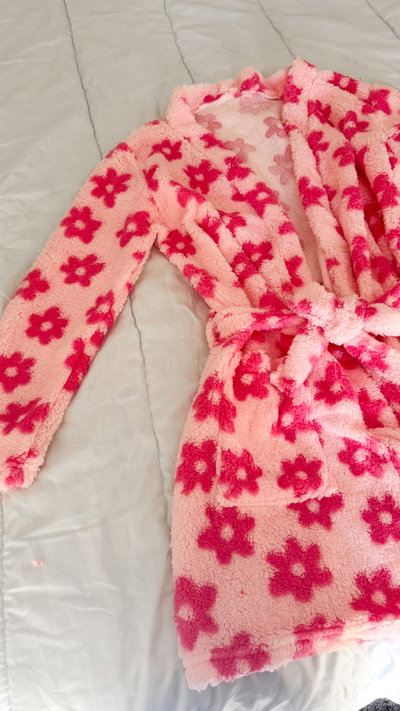 BATA CORDERITO ROSA FLORES 