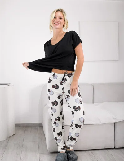 PANTALON MODAL SOFT - PERRO SALCHICHA -
