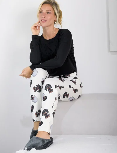 PANTALON MODAL SOFT - PERRO SALCHICHA -