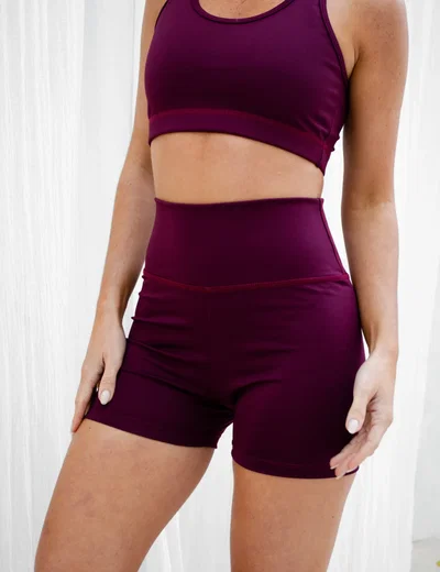 SHORT BASIC - BORDO - 