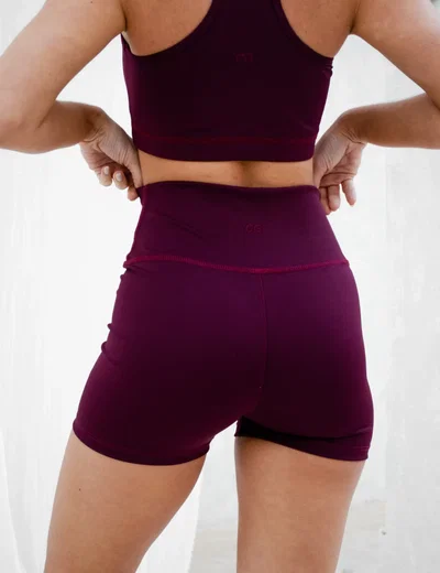 SHORT BASIC - BORDO - 