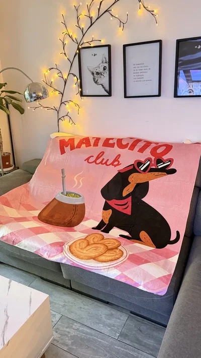 MANTA POLAR SOFT MATECITO CLUB