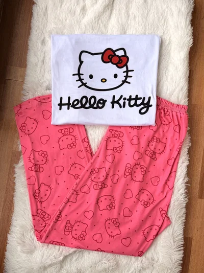 LARGO ANIMADO KITTY FUCSIA