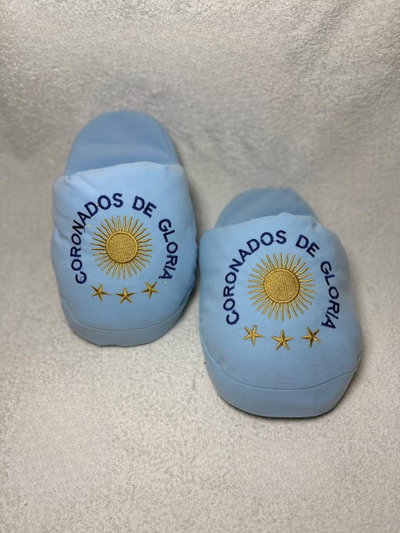 PANTUFLON CORONADOS DE GLORIA
