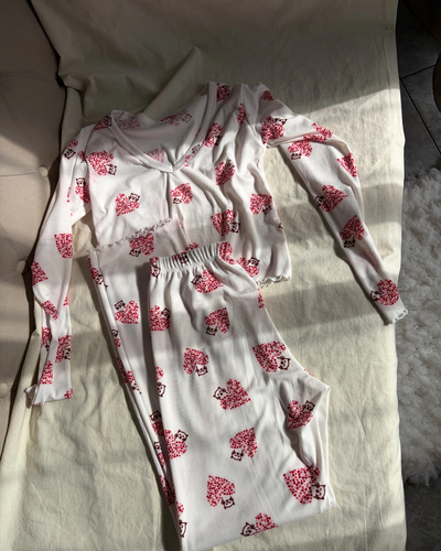 PIJAMA PILI - CORAZON GATITO -