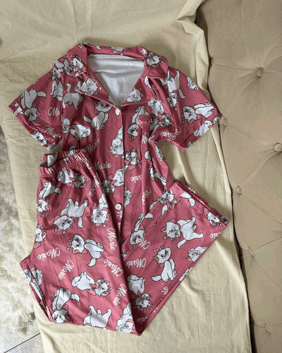 CAMISERO LARGO MARIE - MANGA CORTA -
