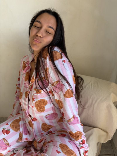 CAMISERO LARGO BREAKFAST- MANGA LARGA -