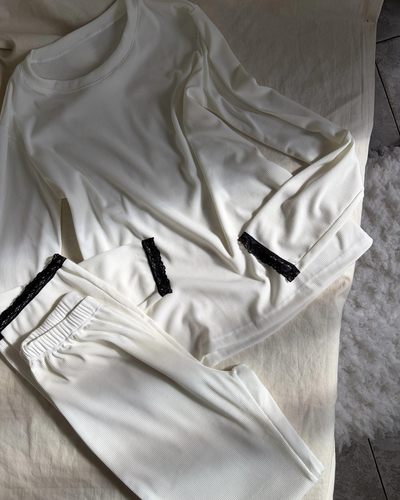 PIJAMA NUBE - BLANCO -