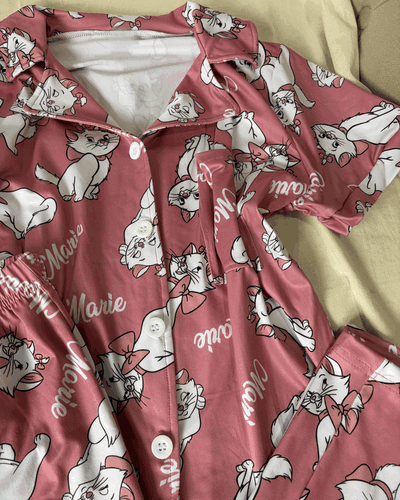 CAMISERO LARGO MARIE - MANGA CORTA -