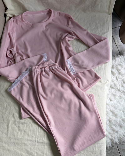 PIJAMA NUBE - ROSA BEBE -