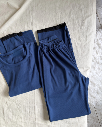 PIJAMA NUBE - AZUL -