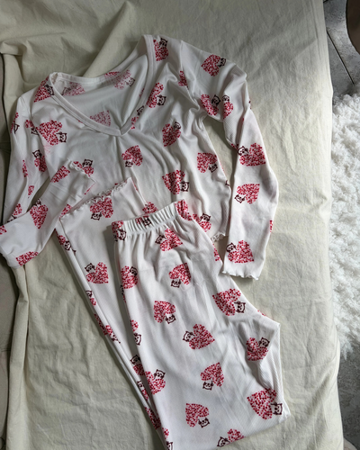 PIJAMA PILI - CORAZON GATITO -