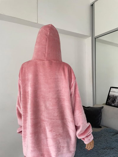 MAXI BUZO POLAR SOFT - ROSA -