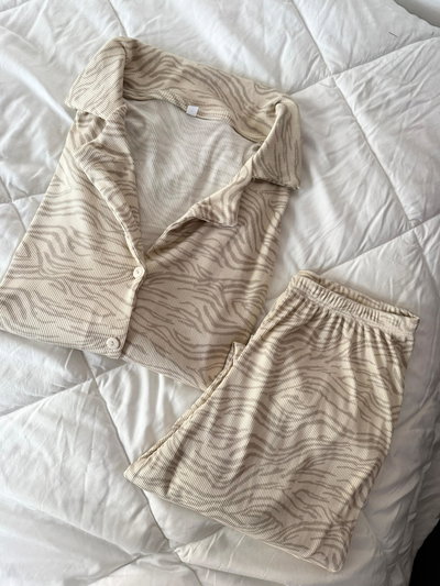 CAMISERO LARGO ACEBRADO - MANGA LARGA -