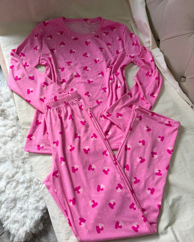PIJAMA NUBE - CORAZONES  -