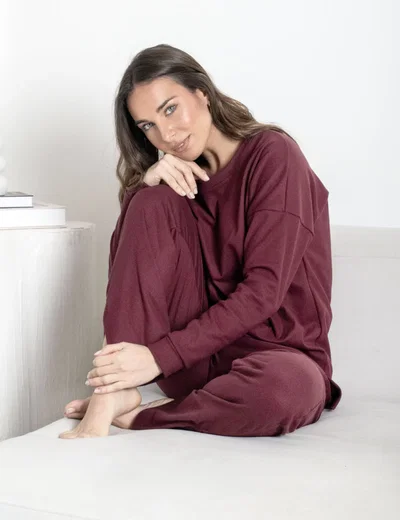 CONJUNTO DARLON - BORDO  -