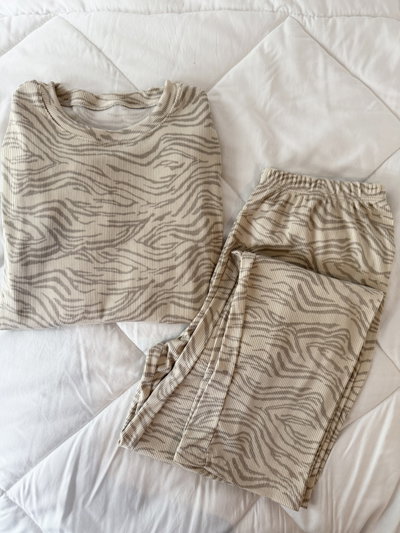 MORLEY LARGO ESTAMPADO - ACEBRADO NATURAL - 