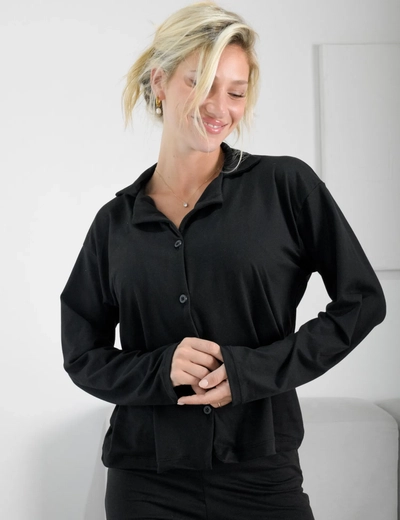 CAMISERO MODAL SOFT - BLACK DIOR -