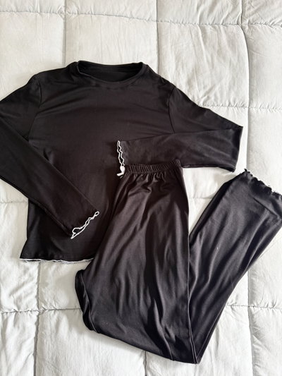 MODAL SOFT ROULETTE LISO - NEGRO -  