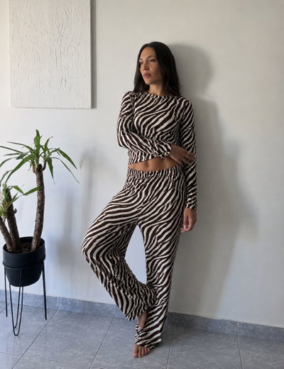 MORLEY LARGO ESTAMPADO - ACEBRADO - 