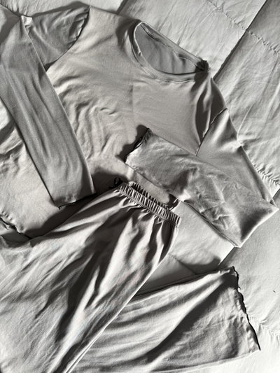 MODAL SOFT ROULETTE LISO - GRIS -  