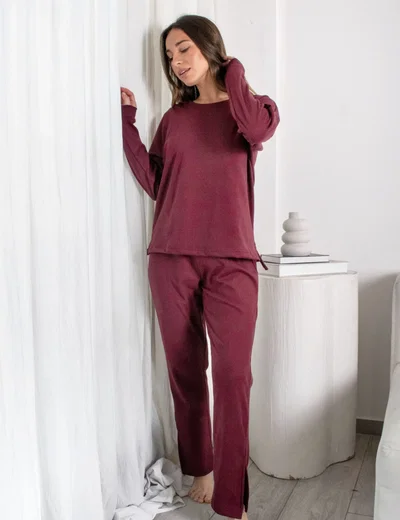 CONJUNTO DARLON - BORDO  -