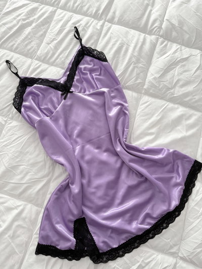 CAMISOLIN ACETATO LILA