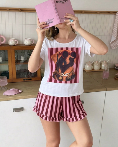 PIJAMA ANIMADO ROULETTE LUA 