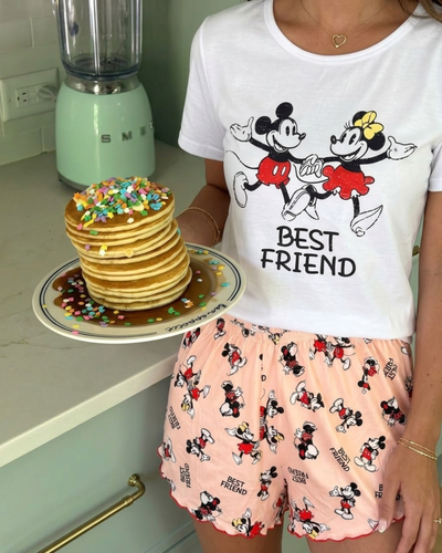 PIJAMA ANIMADO ROULETTE MICKEY Y MINNIE