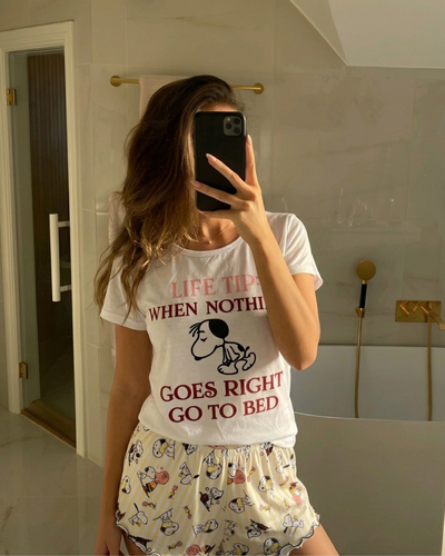 PIJAMA ANIMADO ROULETTE SNOOPY