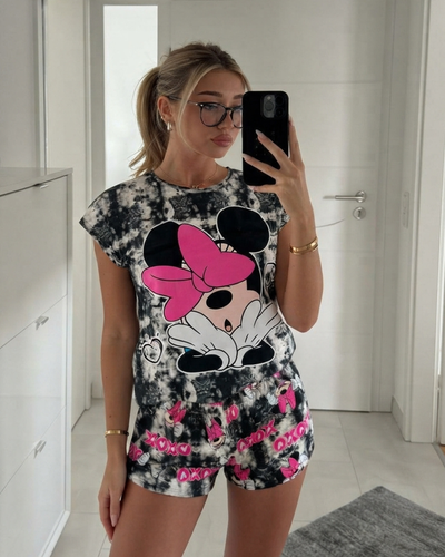 PIJAMA CORTO FULL PRINT - MINNIE -