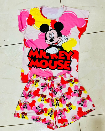 PIJAMA CORTO FULL PRINT - MICKEY -