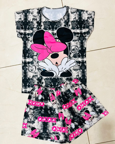 PIJAMA CORTO FULL PRINT - MINNIE -