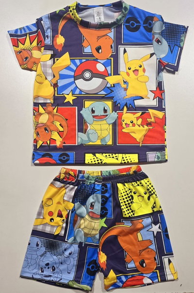 CORTO FULL PRINT KIDS - PIKACHU -