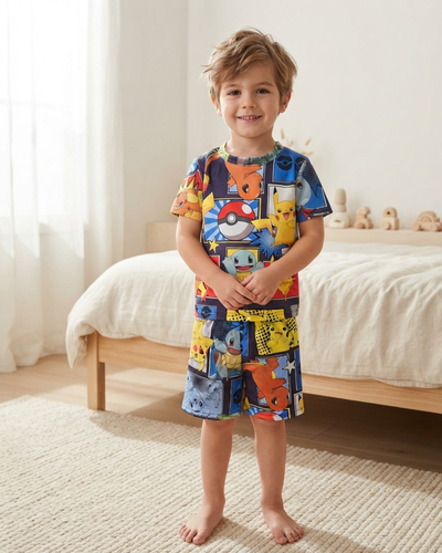 CORTO FULL PRINT KIDS - PIKACHU -