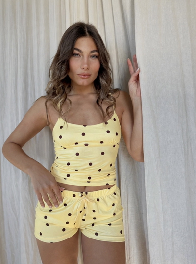 PREVENTA PIJAMA MARTU - BEIGE-