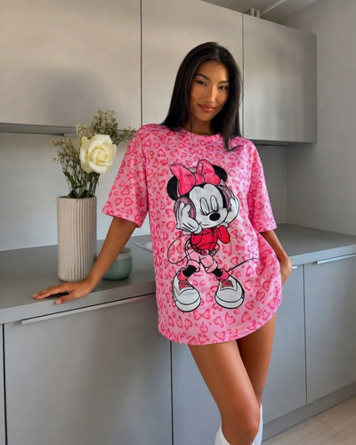 REMERON ANIMADO MINNIE PRINT ROSA