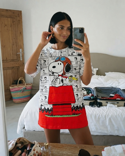 REMERON ANIMADO SNOOPY AVIADOR
