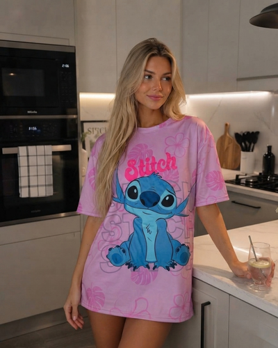 REMERON ANIMADO STITCH LILA